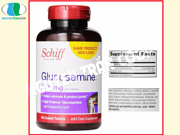 Thuốc Bổ Xương Khớp Schiff Glucosamine 2000 mg