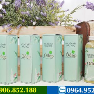 bột rửa mặt ô đẹp