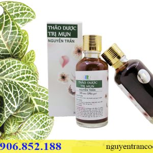 thảo dược trị mụn nguyễn trần