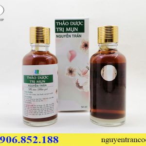 thảo dược trị mụn nguyễn trần