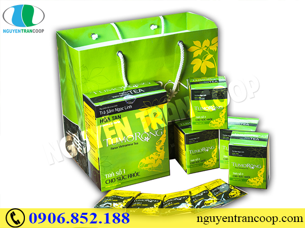 Khắc phục ngay sức khỏe yếu kém bằng trà Sâm Ngọc Linh