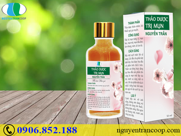 Thảo dược trị mụn Nguyễn Trần là gì?