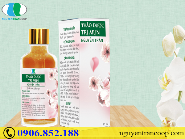 Thảo dược trị mụn Nguyễn Trần là gì?