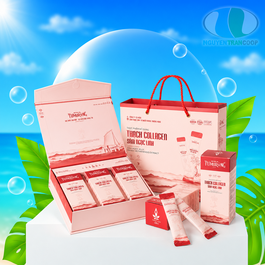 Thạch Collagen Sâm Ngọc Linh
