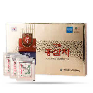 Trà sâm hòa tan Hàn Quốc hộp vàng 100 gói x 3g (Red Ginseng Tea)