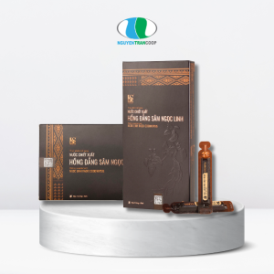 Nước Chiết Xuất Hồng Đẳng Sâm Ngọc Linh 10 ống/hộp