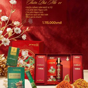 SET QUÀ TẾT 2026 “Sâm Ngọc Linh” – Thiên Phú Mã - Quà tặng doanh nghiệp